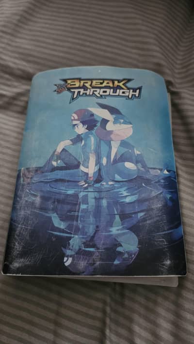 Original pokemon card binder with cards original it hold upto 260 card
