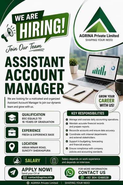 Assistant Account Manager