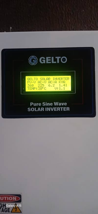 Solar inverter start 6 penals no wapda sharing no batteries  easy use