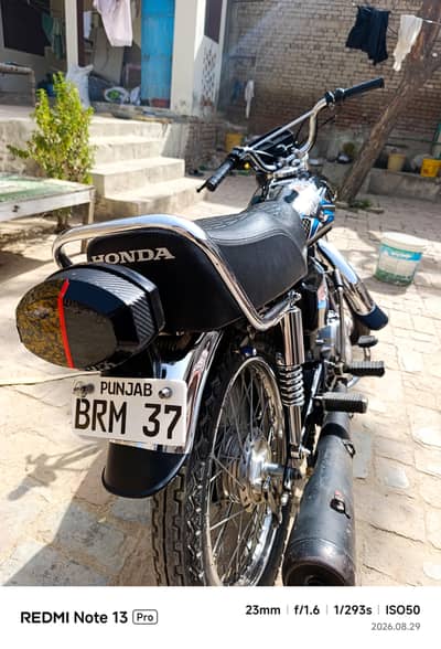 Honda 125 golden number