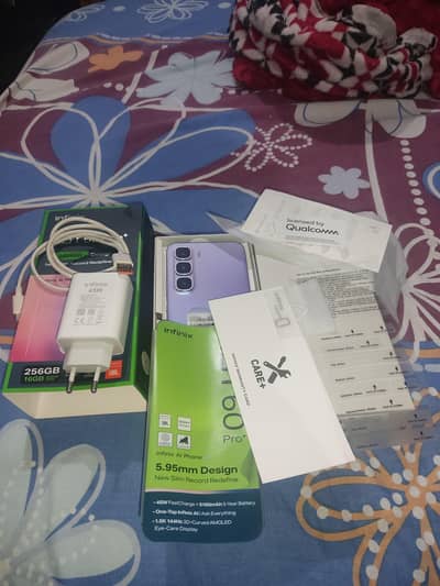 Infinix HOT 60 Pro+ (8+8/256GB) Complete box with Official warranty