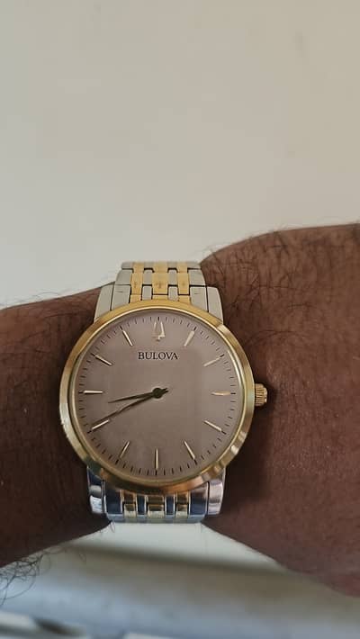 bulova quartz watch usa made