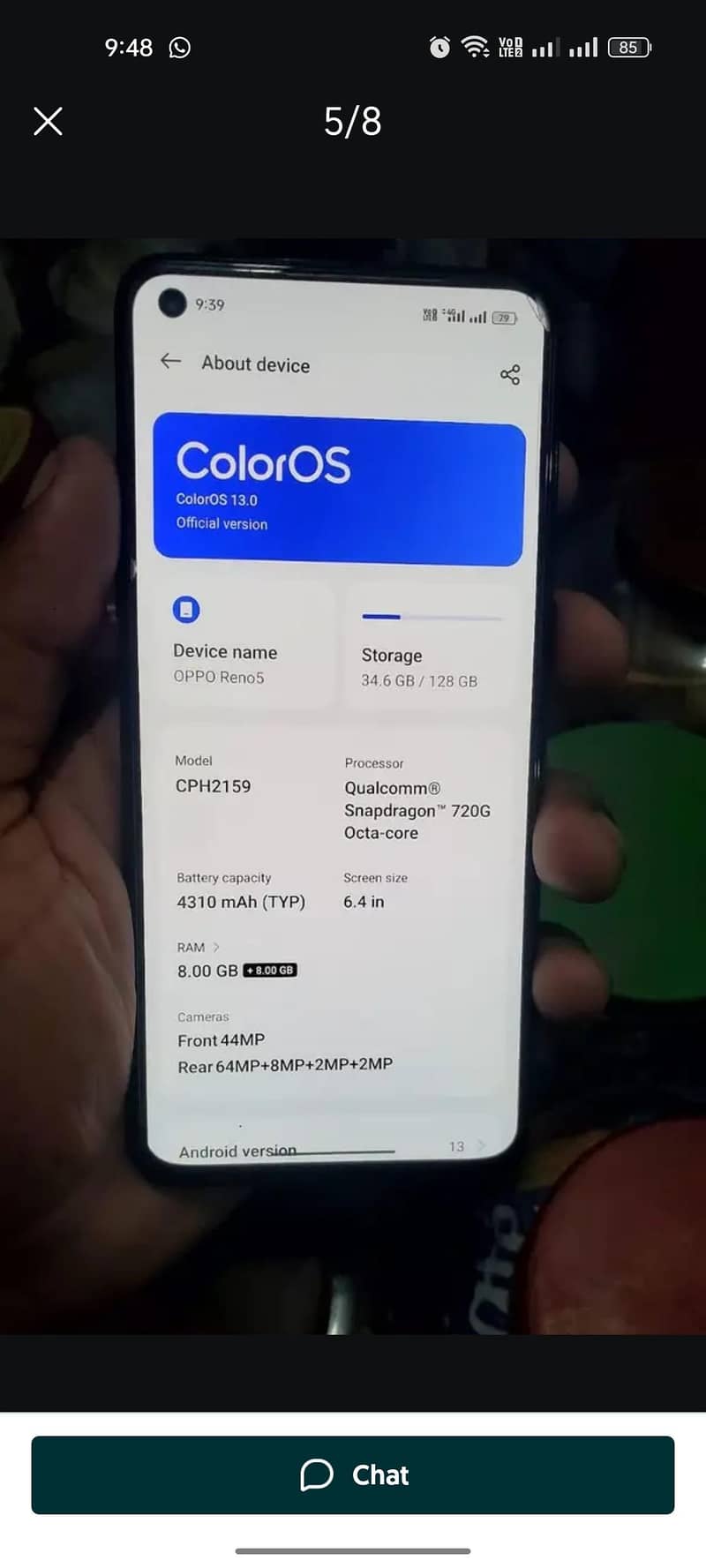 OPPO Reno5 0