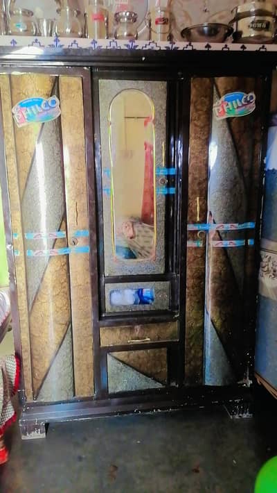 Iron Steel Wardrobe For Sale | Good Condition | Reasonable Price