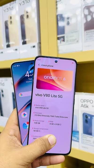 Vivo v80 lite 5g available for easy monthly installment plan