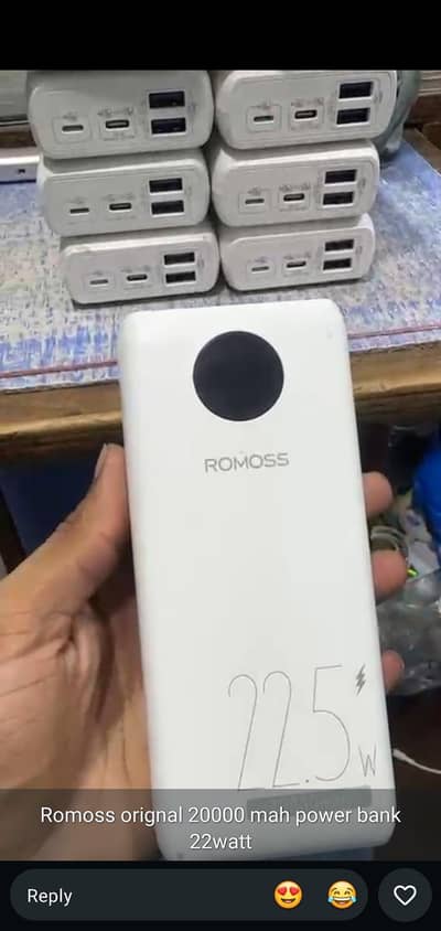 ROMOSS Power bank 20000 mah