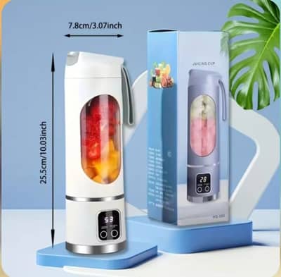 Mini Electric Juicing Cup with USB Charging, 380ml