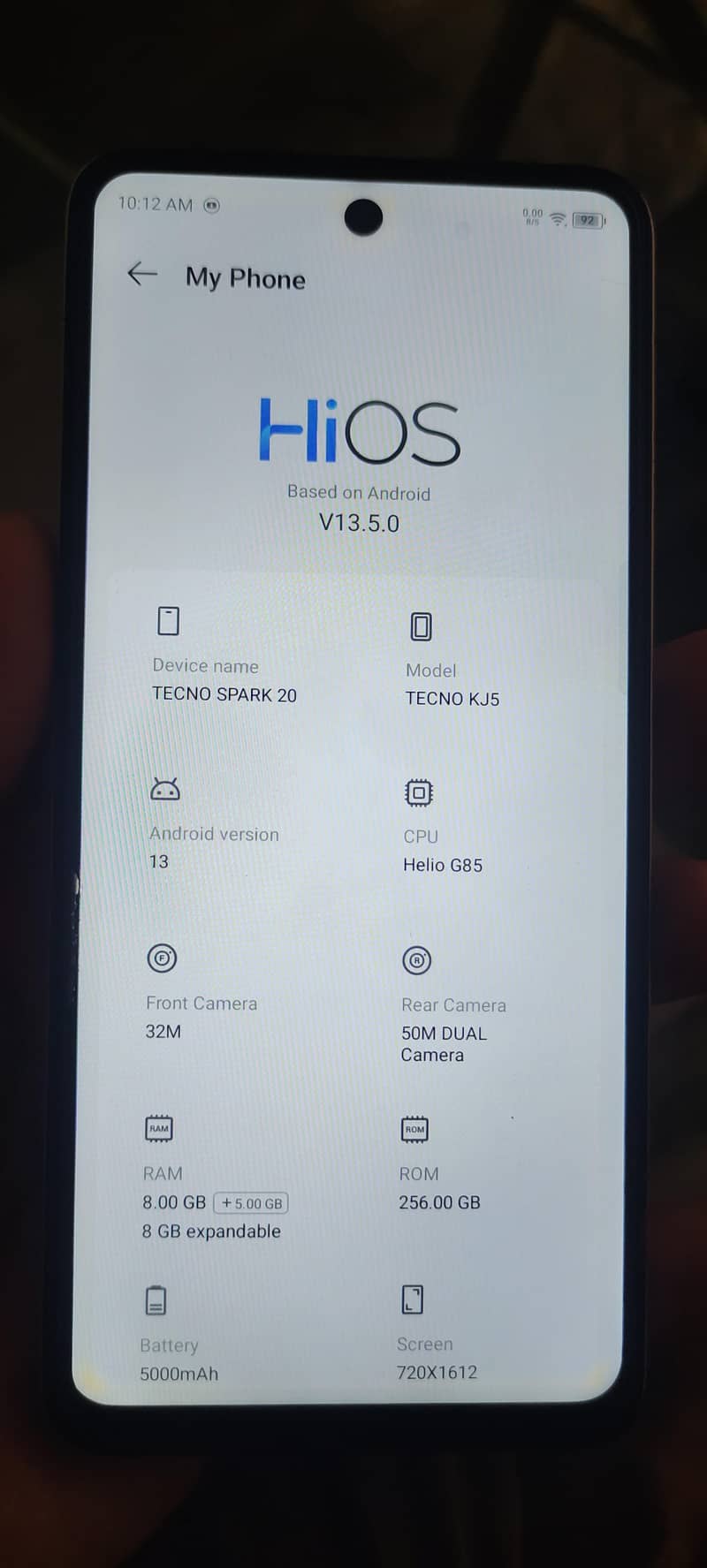 Tecno Spark 20 4