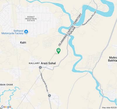 8 Marla Plot For Sale Bogan villa Block In DHA Valley phase 7 Islamabad