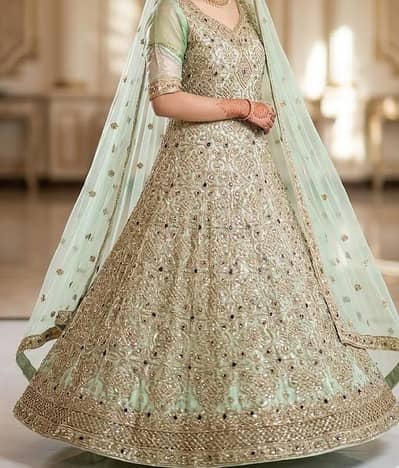 Bridal Waleema Maxi