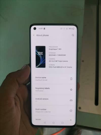 One Plus 8 8gb 128gb