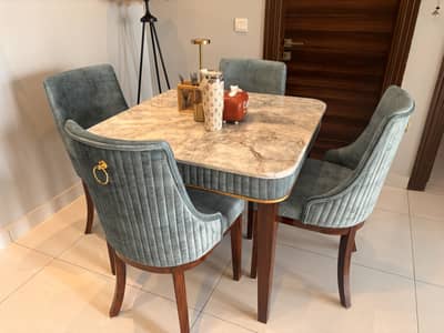 4 chair dining table