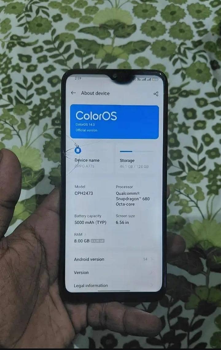 OPPO A77s 3