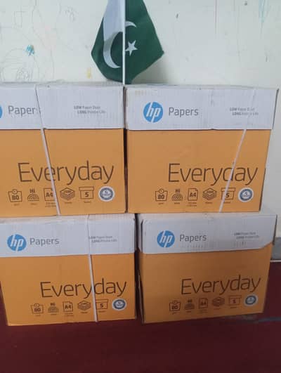 HP A4 Paper – 80 GSM | 3 Boxes Available