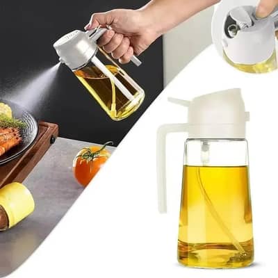 Glass oil spray bottle