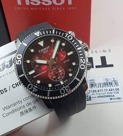 Tissot Men's Seastar Original Swiss made Chronograph