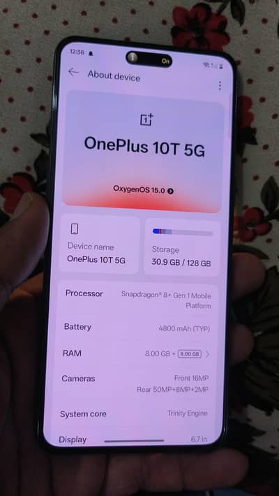 OnePlus 10t exchange