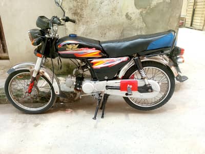 road Prince 70cc bike 2019 model all dacomnt