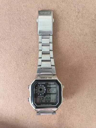Casio watch waterproof