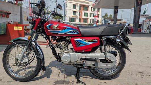 Honda CG 125 2024/25 Model – Fresh Condition | Rawalpindi Number