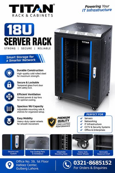 18U Server Rack Titan(0321-8685152)