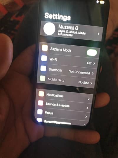I phone x black color