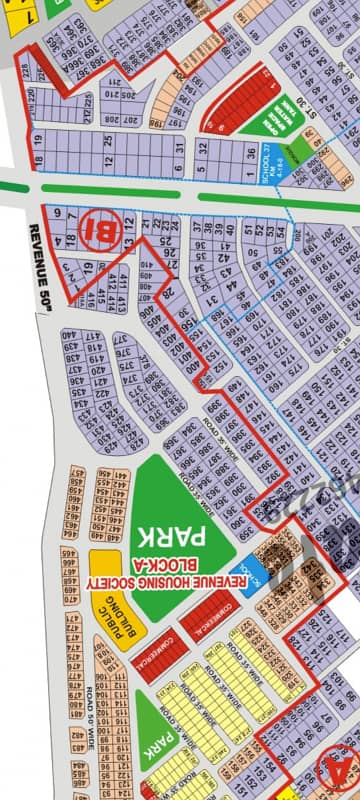 Pia Housing Society Lahore 10 Marla Commercial Plot For Sale