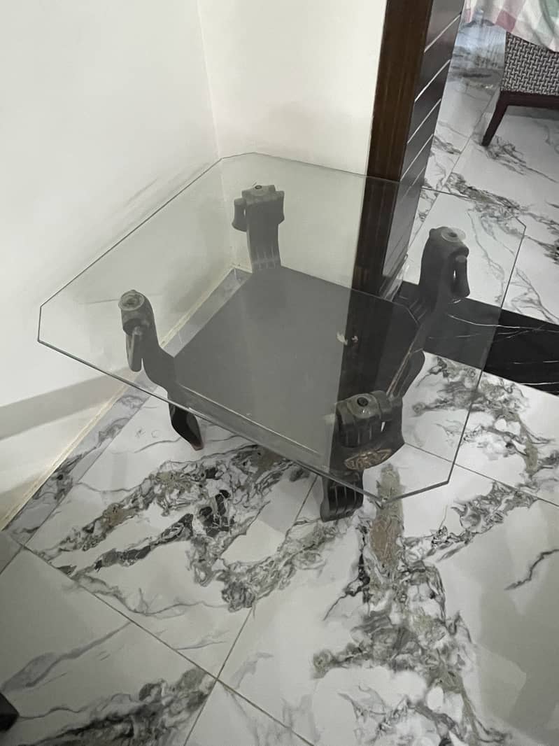 Glass Side Table 1