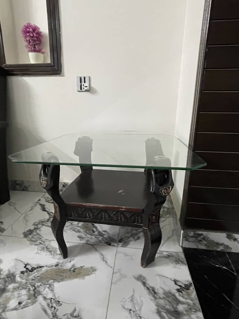 Glass Side Table 3