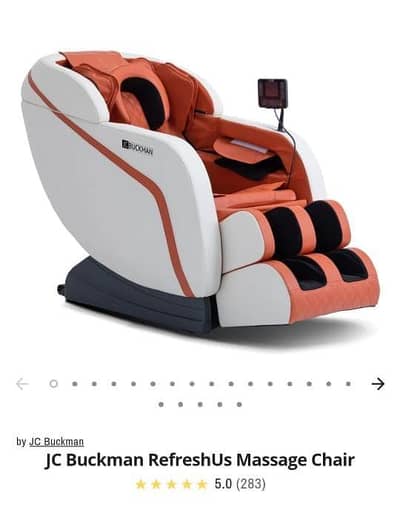 JC Buckman Refresh Us - Massager Chair (For Sale)