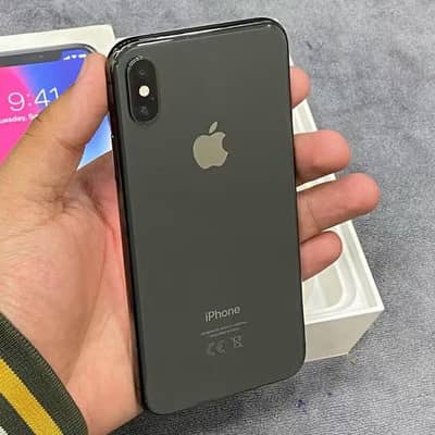 Apple iPhone X PTA approved with box my WhatsApp 0337/395/89/76