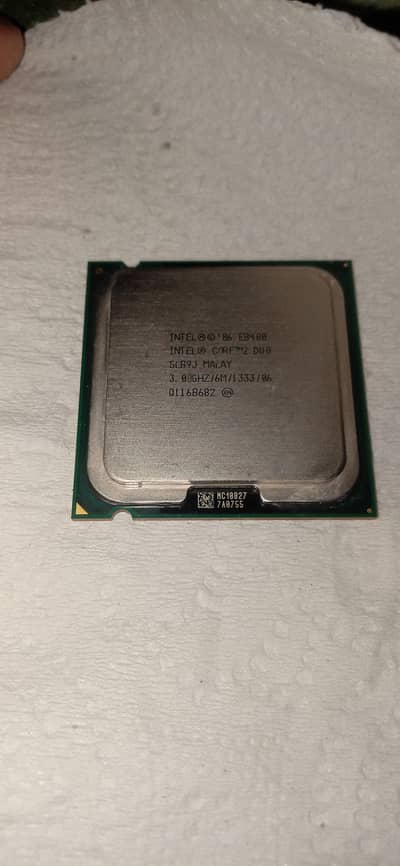Due core processor e8400