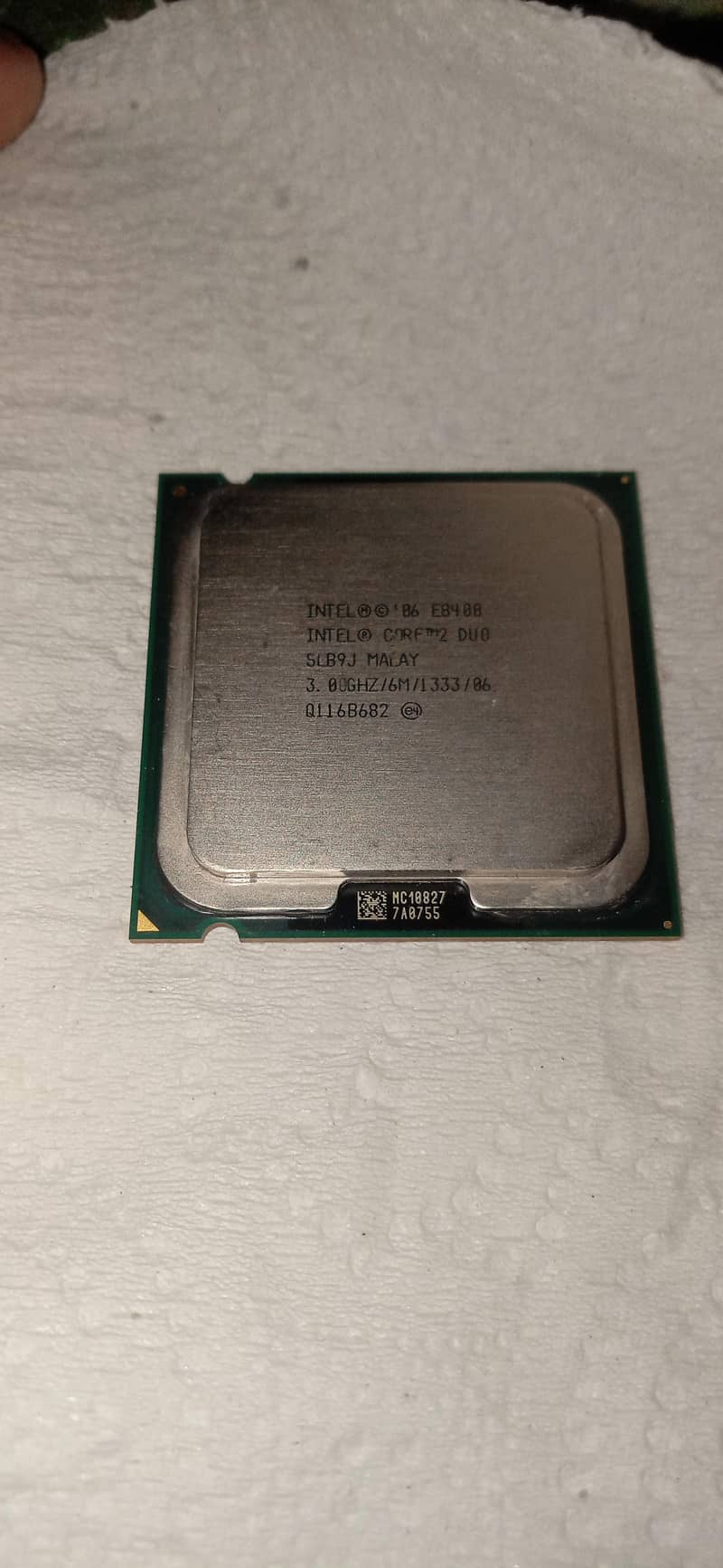 Due core processor e8400 0