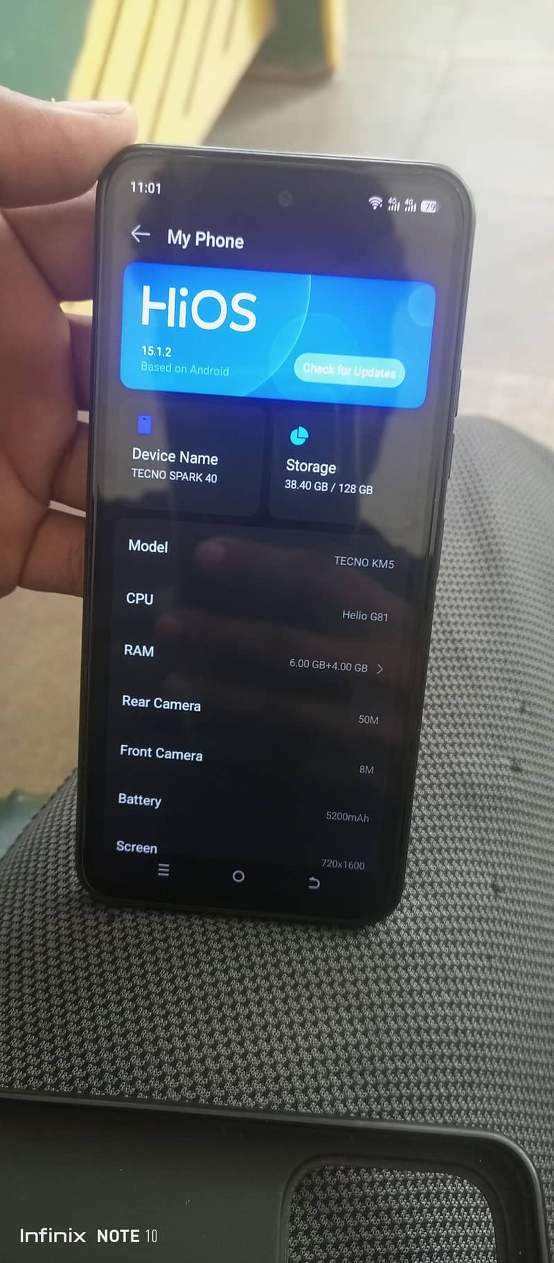 Tecno spark 40 0