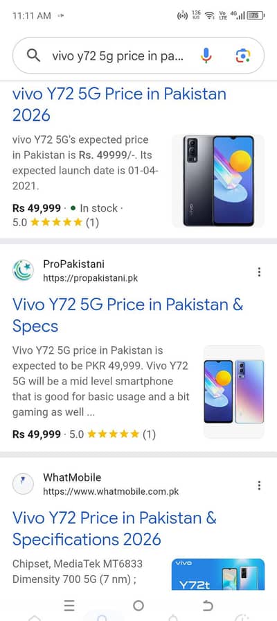 Vivo Y72