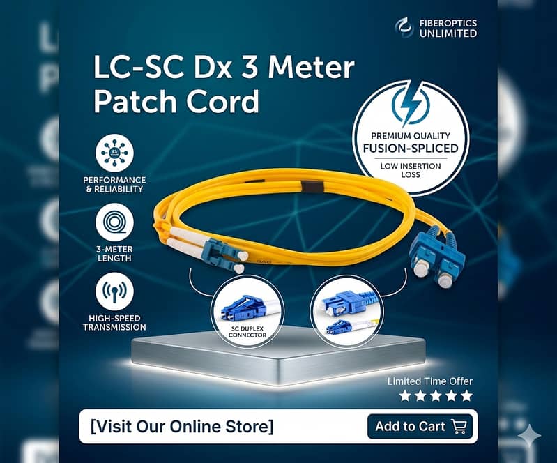 Fiber Optic Patch Cords – High Quality | Ethernet Patch Cord 4