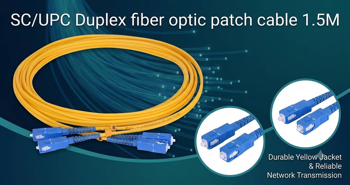 Fiber Optic Patch Cords – High Quality | Ethernet Patch Cord 5