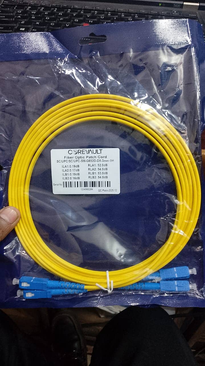 Fiber Optic Patch Cords – High Quality | Ethernet Patch Cord 7