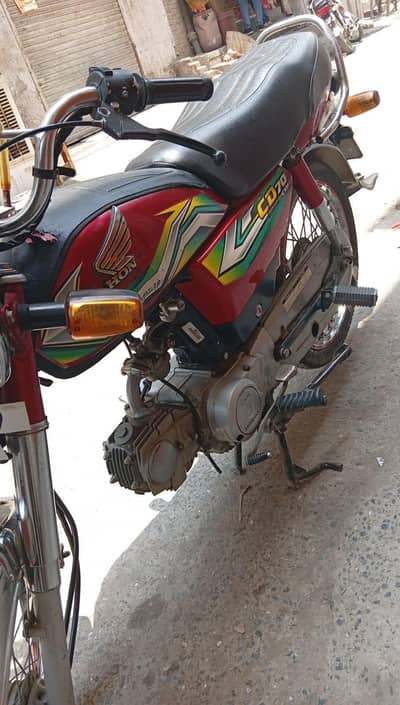 honda cd 70 2022 in good condition  gor sale