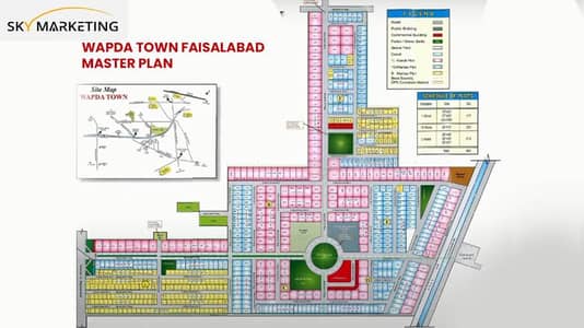 5 Marla plot for sale at prime location of Wapda Town