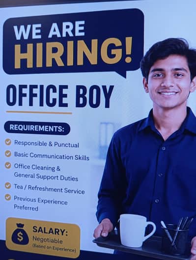 Office Boy Job Available