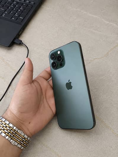 Apple iPhone 13 Pro Max 256GB Green | PTA Approved | 80% Battery
