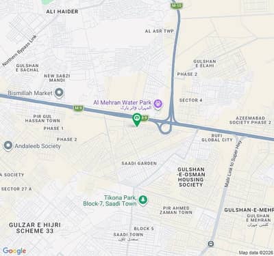 SAADI GARDEN 240 SQ YARDS