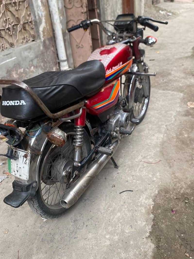 2012model honda cd 70 5