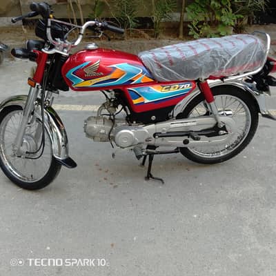 Honda cd 70 model 2025/2026 total genuine bike