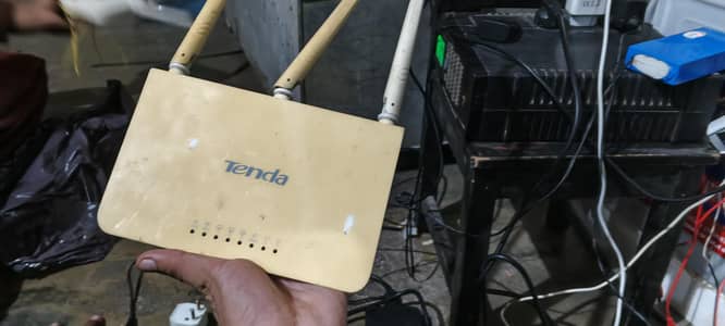 Tenda F3 300Mbps WiFi Router – 3 Antennas – Working