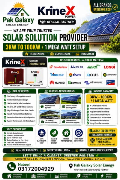 Solar Installation Complete Solar Solutions Panels,Inverters & Battery