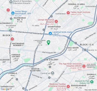 Commercial plot with shops Available for sale prime location of Liaquatabad, Ishaqabad