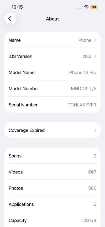 Apple iPhone 13 Pro