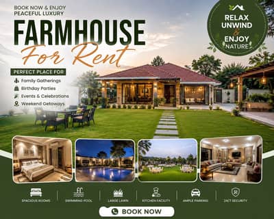 Farmhouse available for rent
